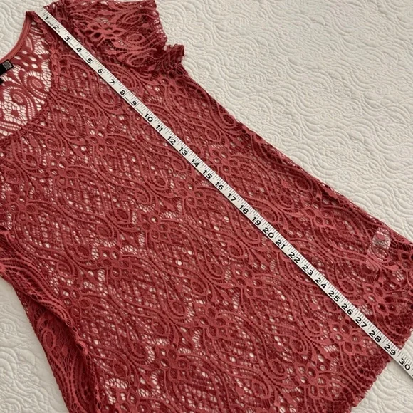 Tutta Bella Maternity Lace Top | Size Large - Picture 6 of 8